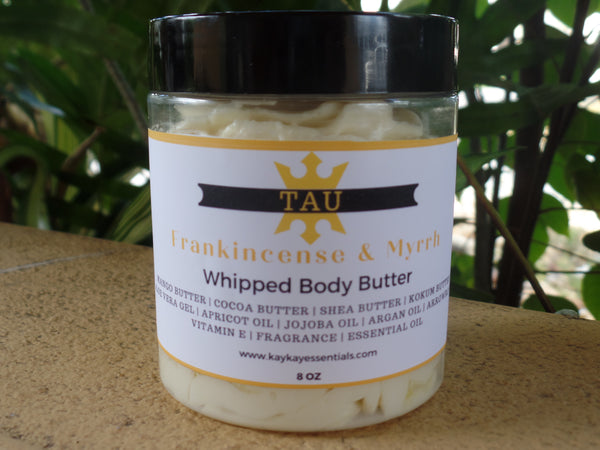 Tau's Whipped Body Butter - Frankincense & Myrrh