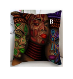 KayKay Essential Home Decor Afrocentric Throw Pillows / 2 Throw Pillows Bundle