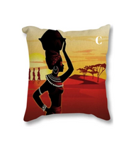 KayKay Essential Home Decor Afrocentric Throw Pillows / 2 Throw Pillows Bundle