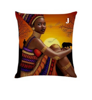 KayKay Essential Home Decor Afrocentric Throw Pillows / 2 Throw Pillows Bundle